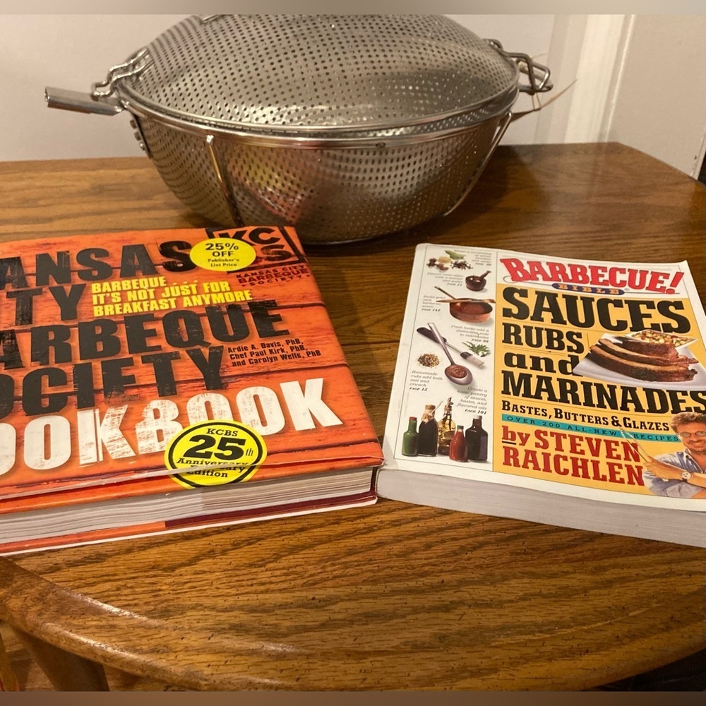 Cookbook  Bundle - Kansas City Barbecue Society +  Barbecue Bible